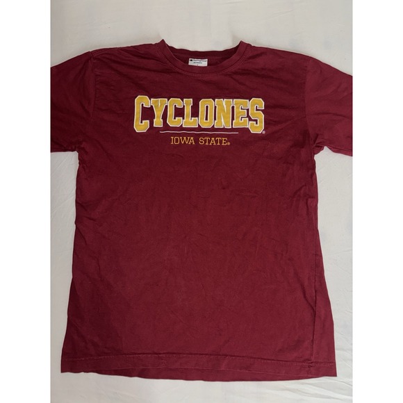 Champion Other - Iowa State University Cyclones T-Shirt Embroidered Champion 100% Cotton Size L